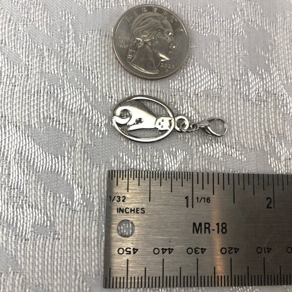 Arm & Hammer KittyCrew Toggle Closure Chain Bracelet with 5 Purr-fect Cat Charms - Picture 13 of 15